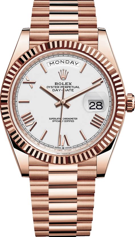 everose gold rolex men|Rolex day date 228235.